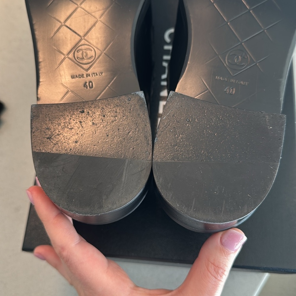 Chanel Turnlock Loafers - Picture 9 of 12